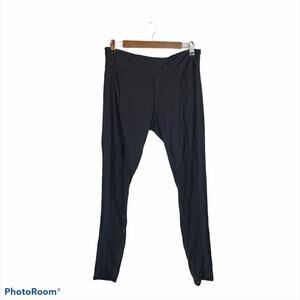 Fabletics Black Mesh Panel Leggings Size Medium
